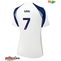 Camiseta Tottenham Hotspur Xavi Simons #7 Primera Equipación para mujer 2025-26 manga corta